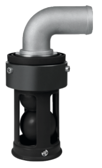 6" Primary Cut-off Valve - stainless steel